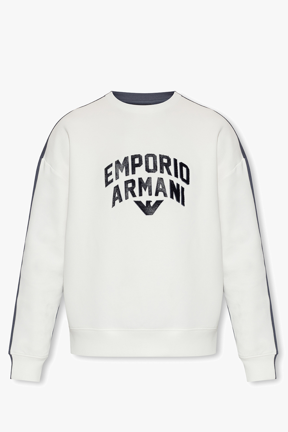 GenesinlifeShops Germany White Sweatshirt with logo Emporio